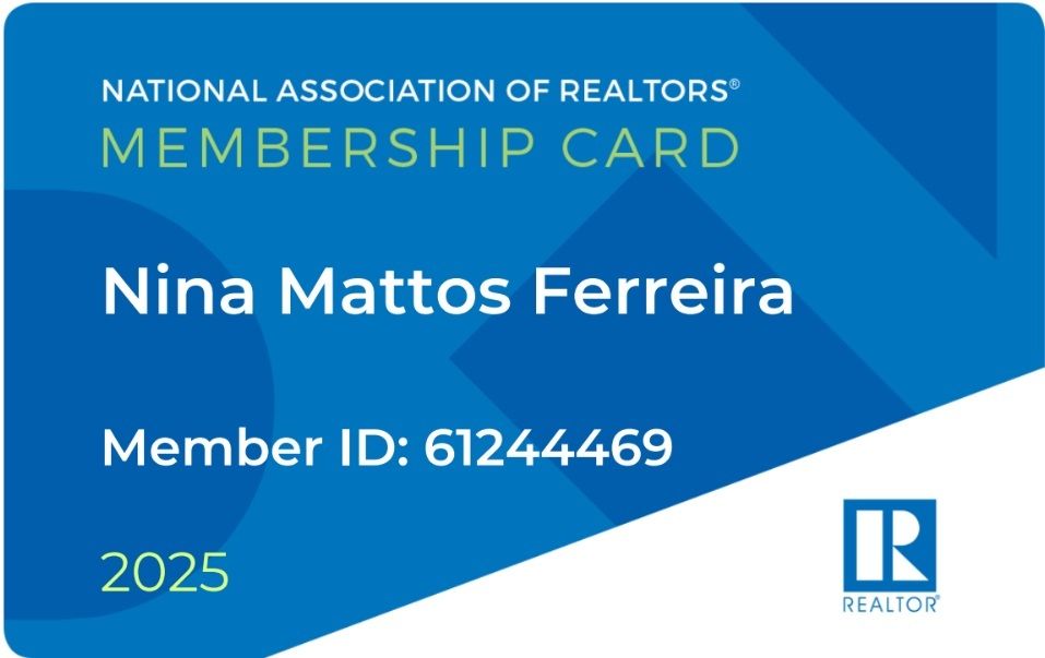 Realtor Faria Lima 
NAR Best Realtor Brazil 
Brazil REALTOR® Membership Card Nina Mattos