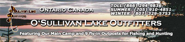 Ontario Fishing Guide, Ontario Hunting Outfitter