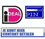 Betaal uw Schiphol Taxi eenvoudig met uw pinpas, contant of via iDeal!