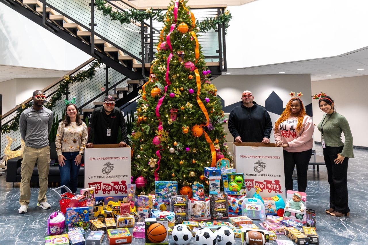 Annual holiday toy drive