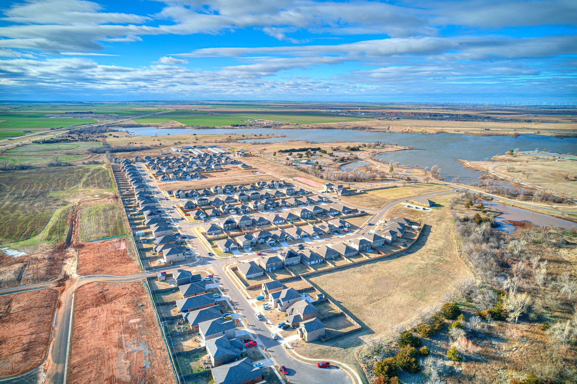 Crimson Lake Estates aerial photo