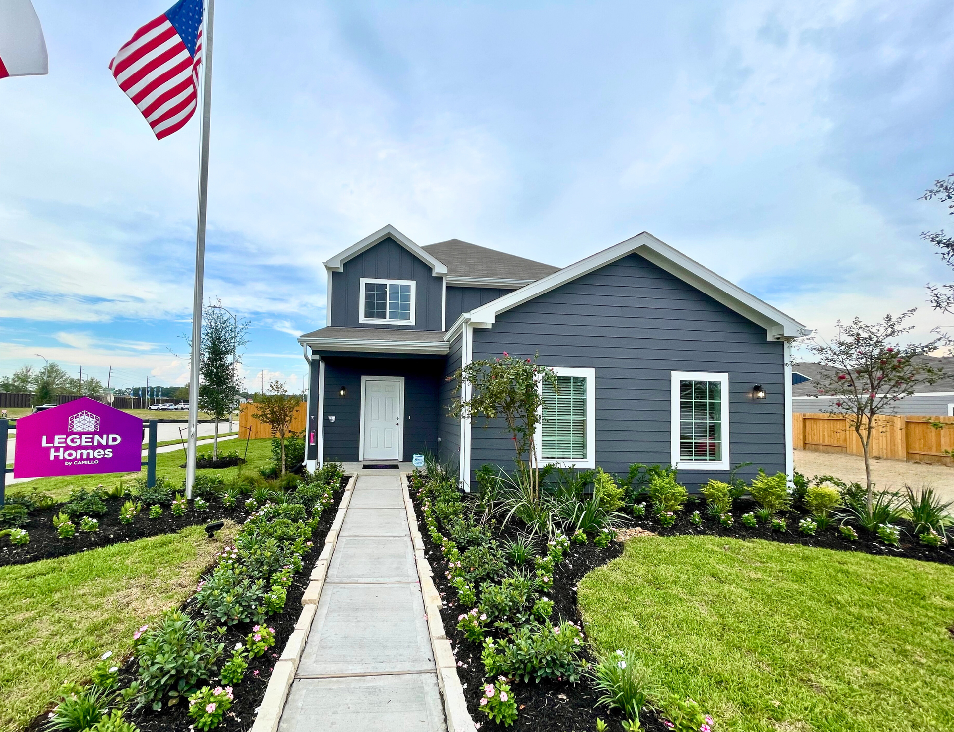 Wayside Village model home exterior