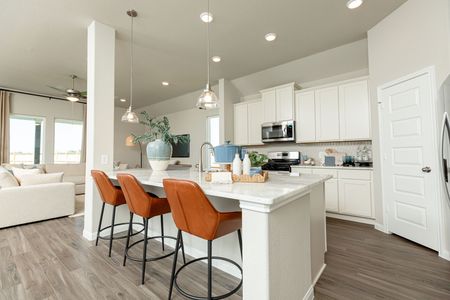 Bluestem model home interior kitchen