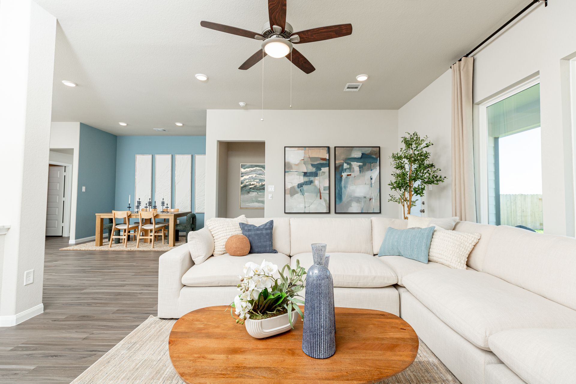 Bluestem Model home interior