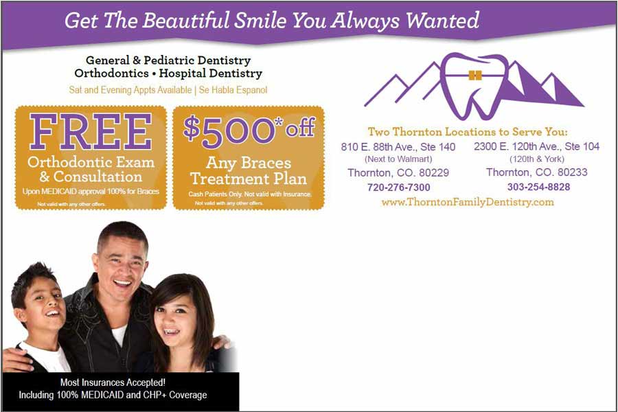 Orthodontic Banner - dental deals in Thornton, CO