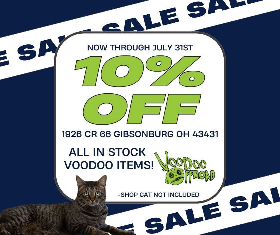 10% Voodoo Products | Forrest's Garage