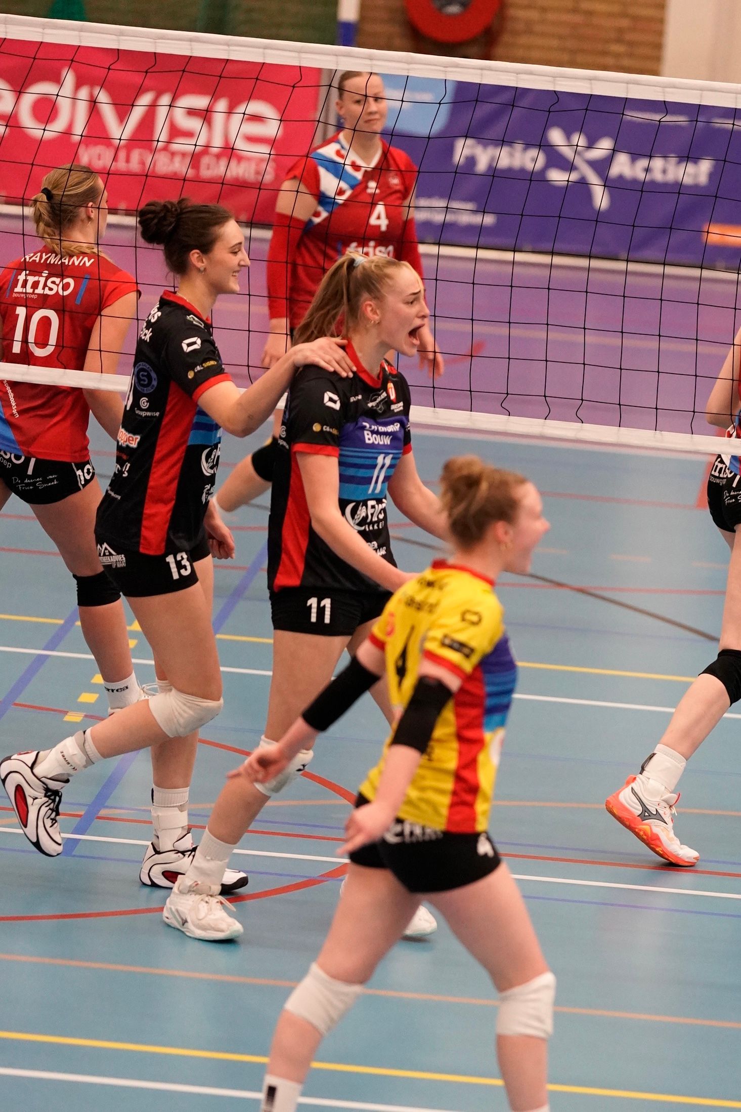Veerle Buchwald #4
Susan Dambrink #11
Dagmar Mourits #13
©2026-Strikwerda Fotografie
Eredivisie volleybal 
Nevobo