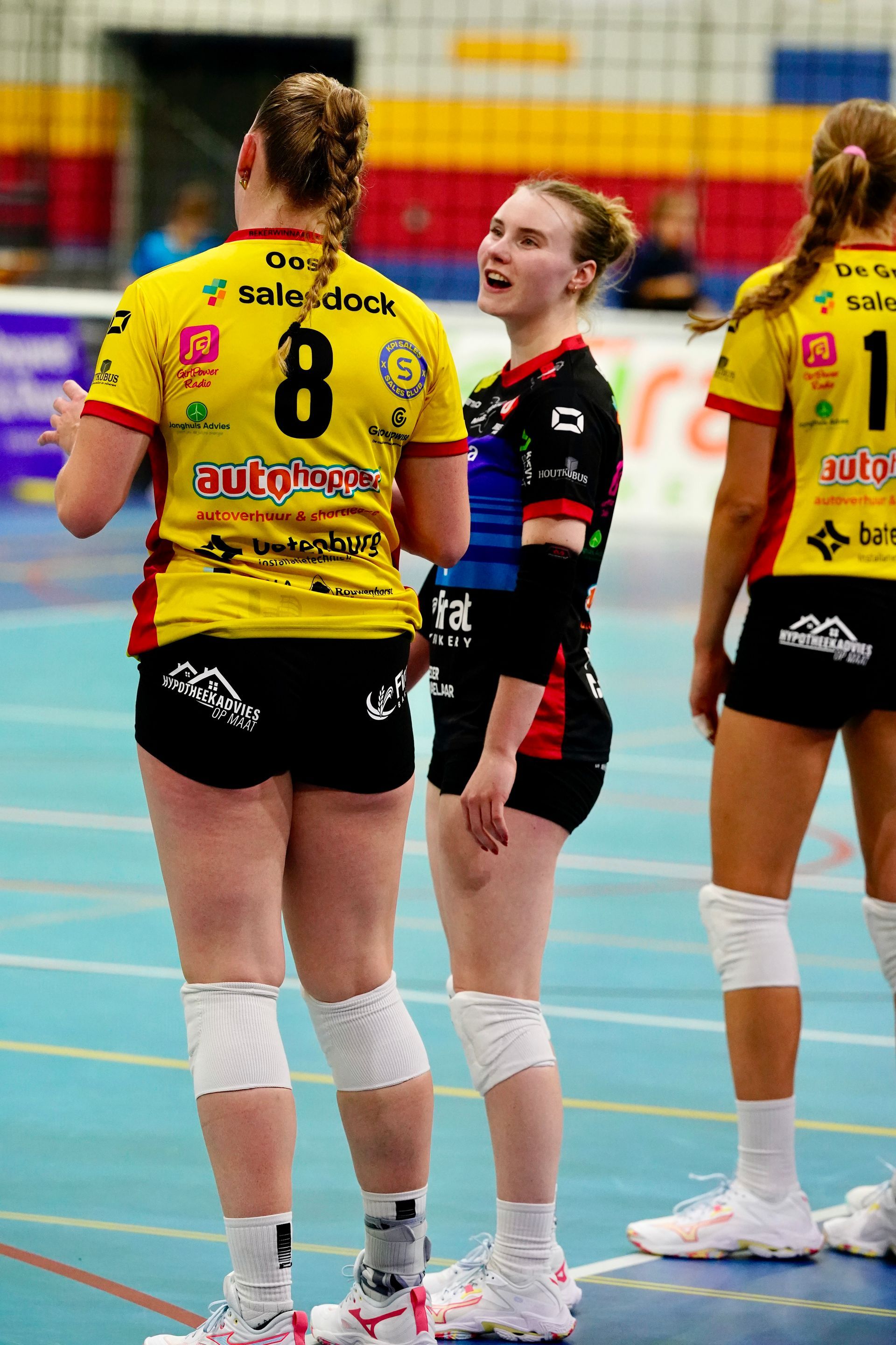 Veerle Buchwald #4
Silke Oost #8
Eredivisievolleybal
Nevobo