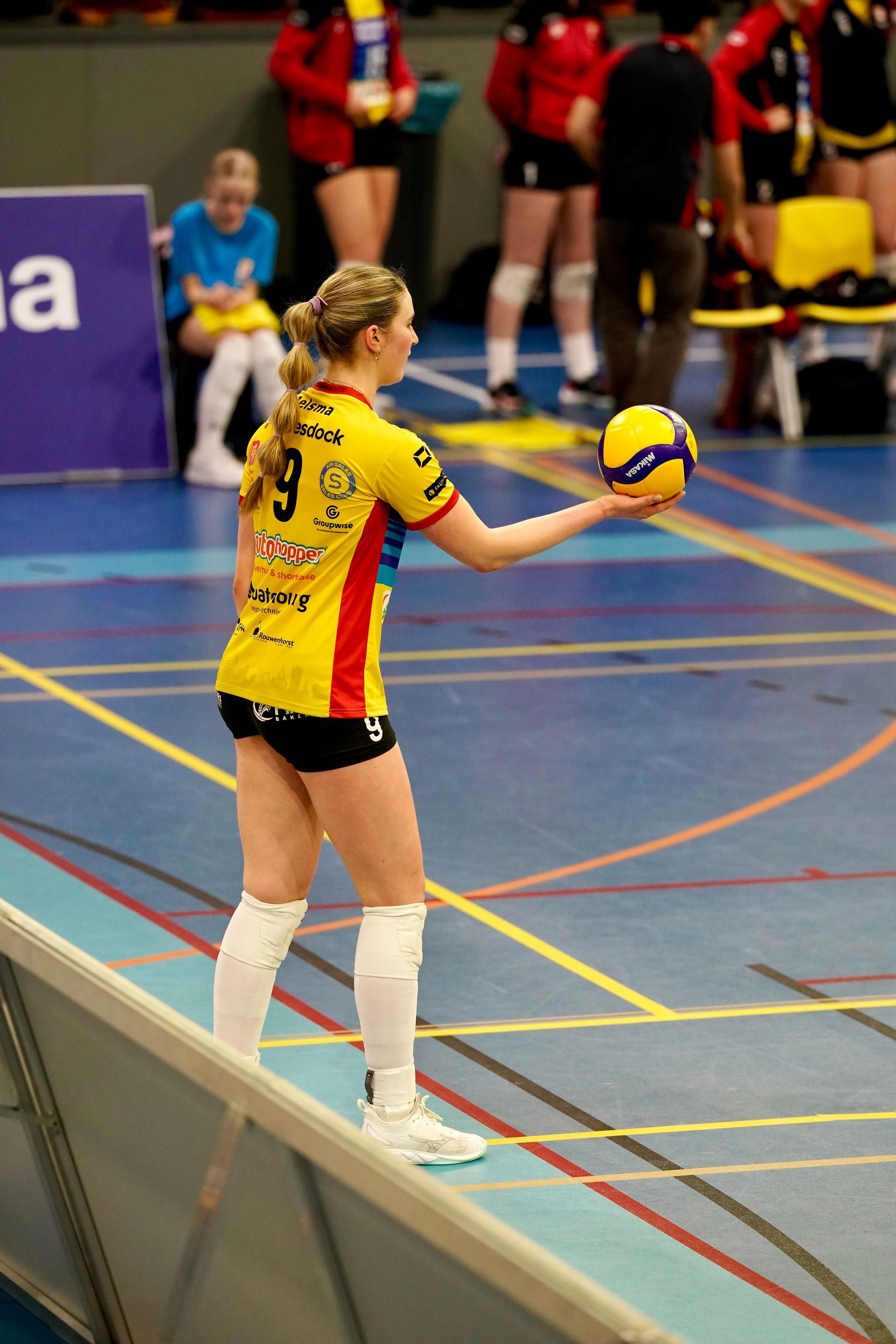 Yfke Jelsma #9
©2026-Strikwerda Fotografie
Eredivisie volleybal 
Nevobo