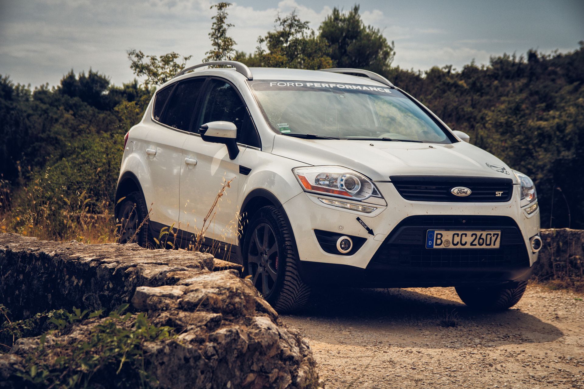 Ford Kuga Offroad Bridge Kroatien