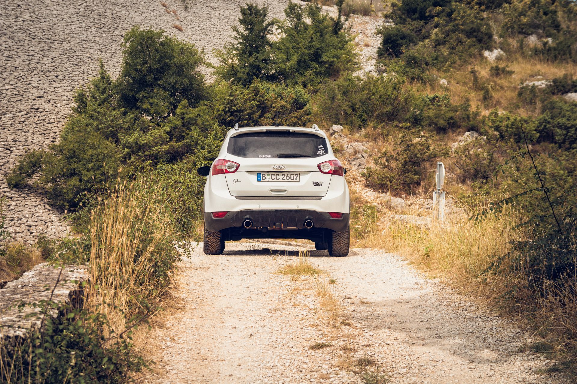 Ford Kuga Offroad Bridge Kroatien