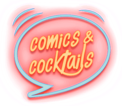 comics and cocktails logo