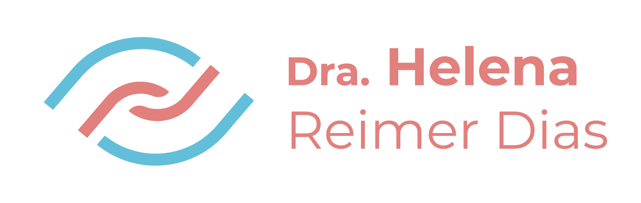 Um logotipo para uma médica chamada Dra. Helena Reimer Dias