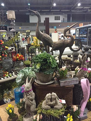 Crane Statue — Garden Center in Kansas City, MO