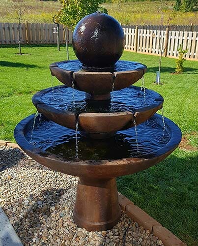 Bronze Fountain — Garden Center in Kansas City, MO