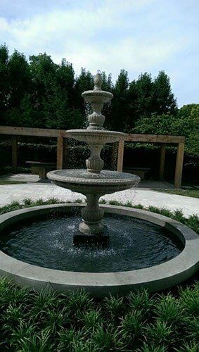 Cast Stone Fountain — Garden Center in Kansas City , MO
