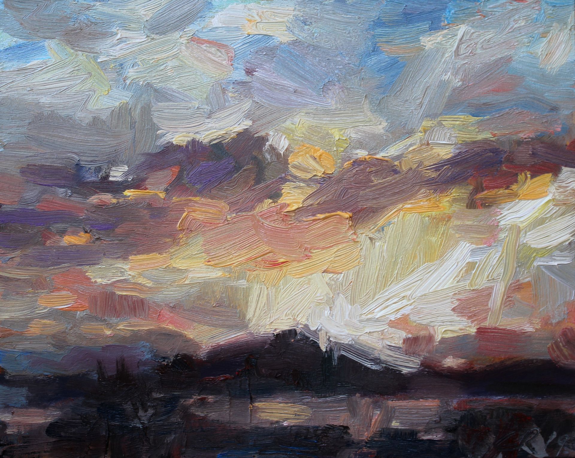 Wörthersee, 2019 Öl