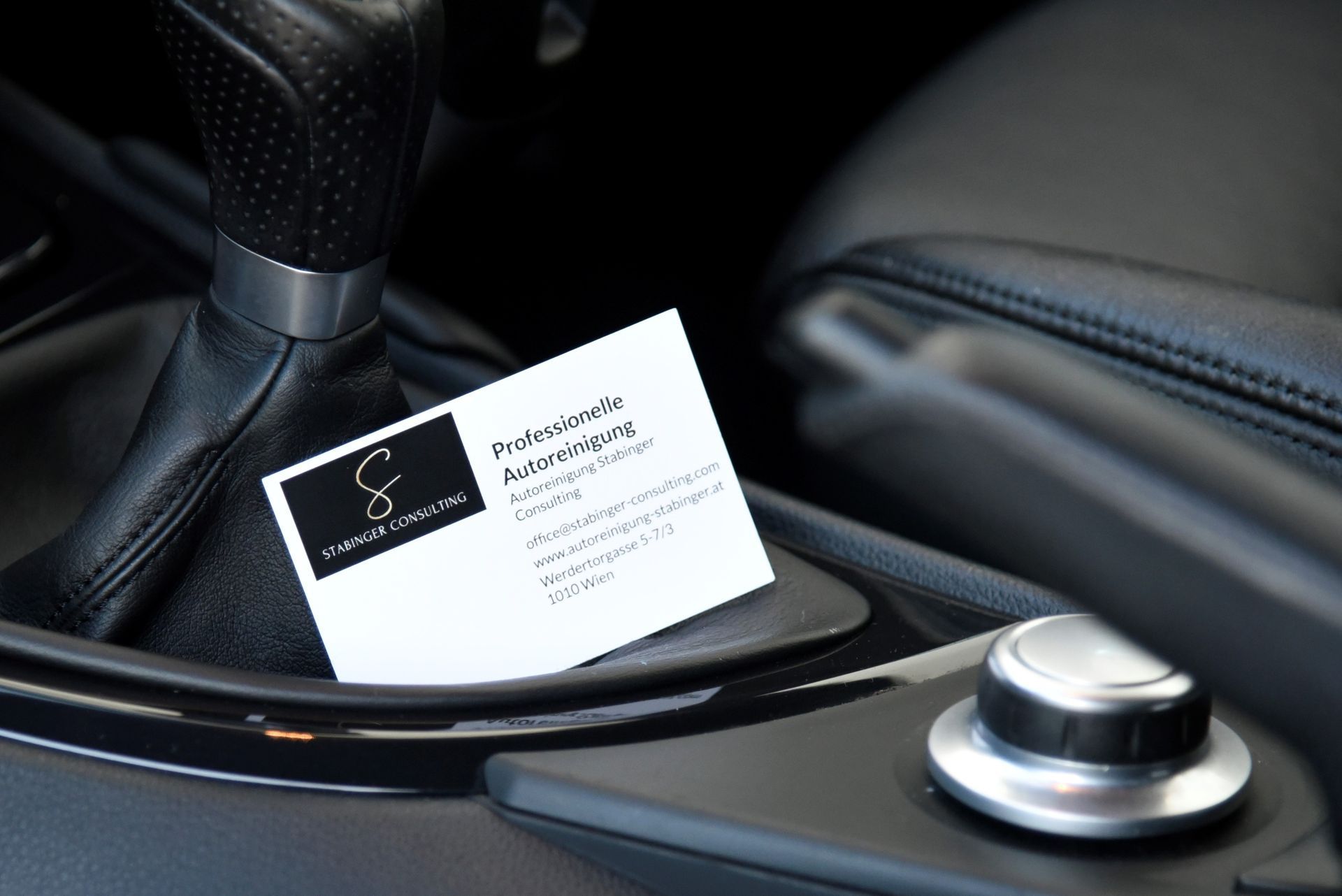 Visitenkarte Stabinger Autoreinigung