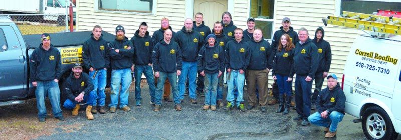Correll Roofing Service Dept—Roofing in Gloversville, NY