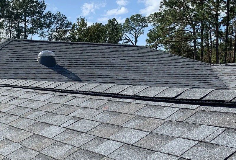 Shingle Over Ridge Vent — Jacksonville, FL — SEC Construction