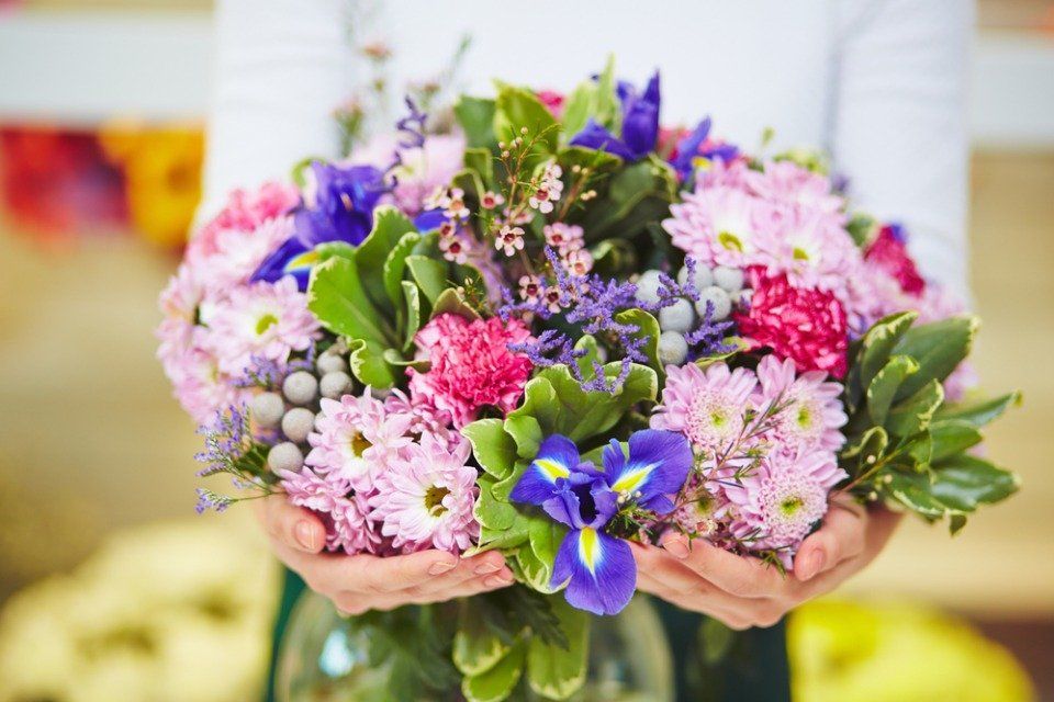 Fiori freschi per mazzi e composizioni
