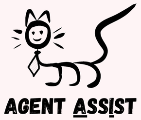 AgentAssIst, Logo, Katze, rosa
