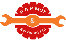 P & P M O T Servicing Logo