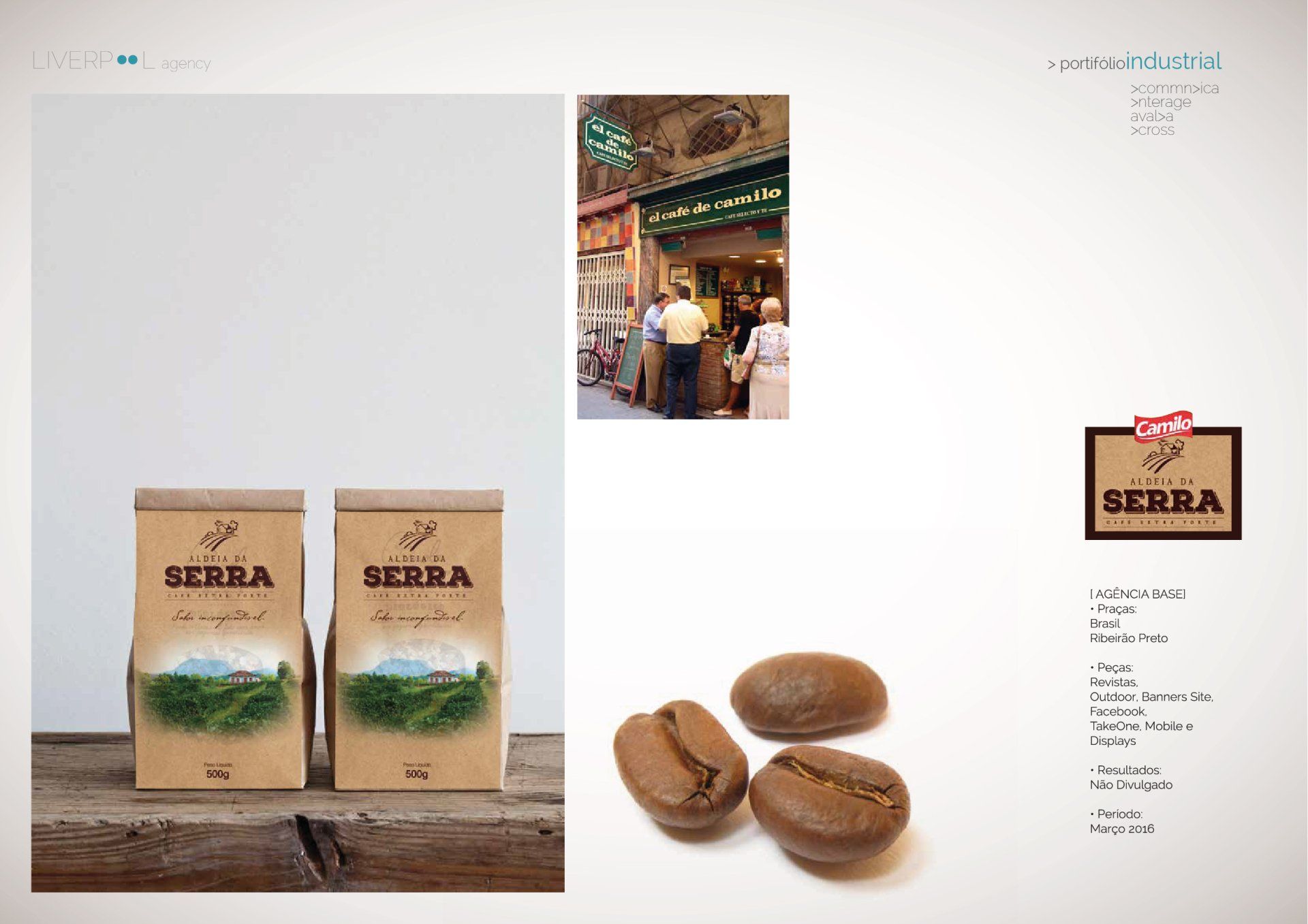 Duas caixas de café serra ao lado de alguns grãos de café