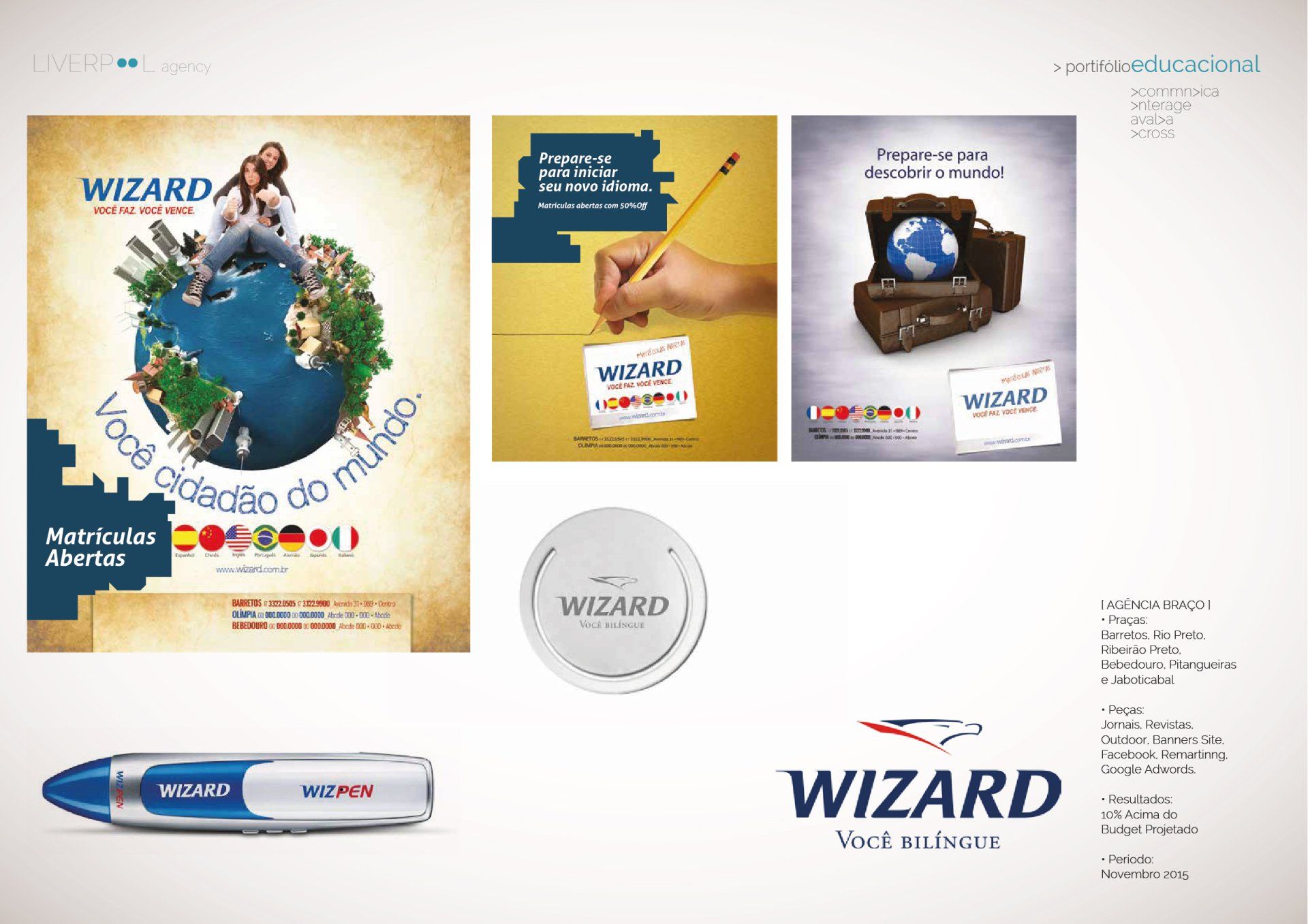 Um logotipo de mago está em um pedaço de papel