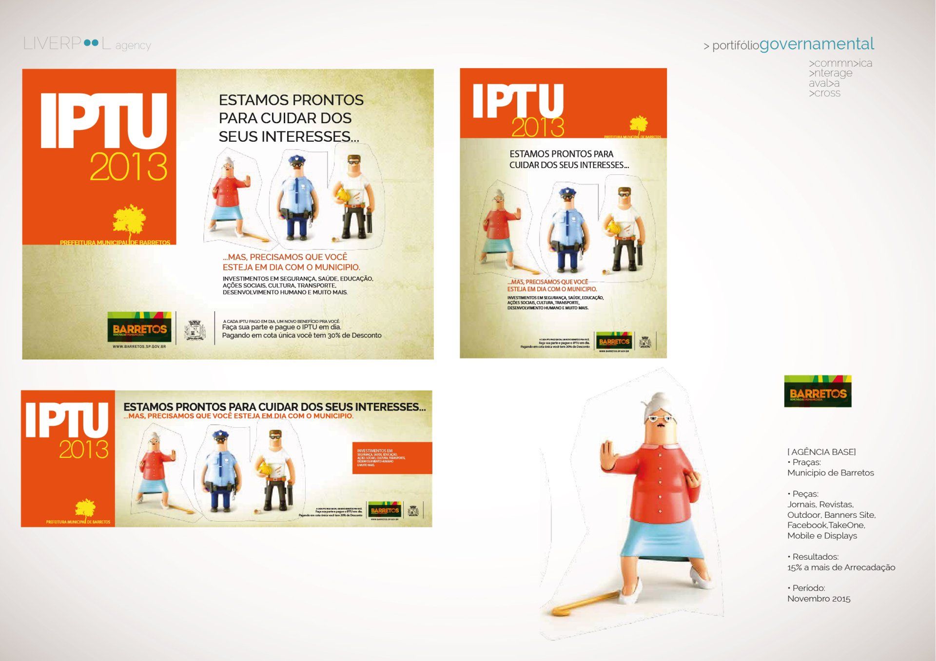 Um conjunto de anúncios para iptu 2013