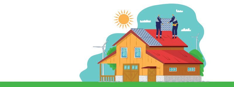 illustration-of-two-people-installing-solar-panels-on-a-roof