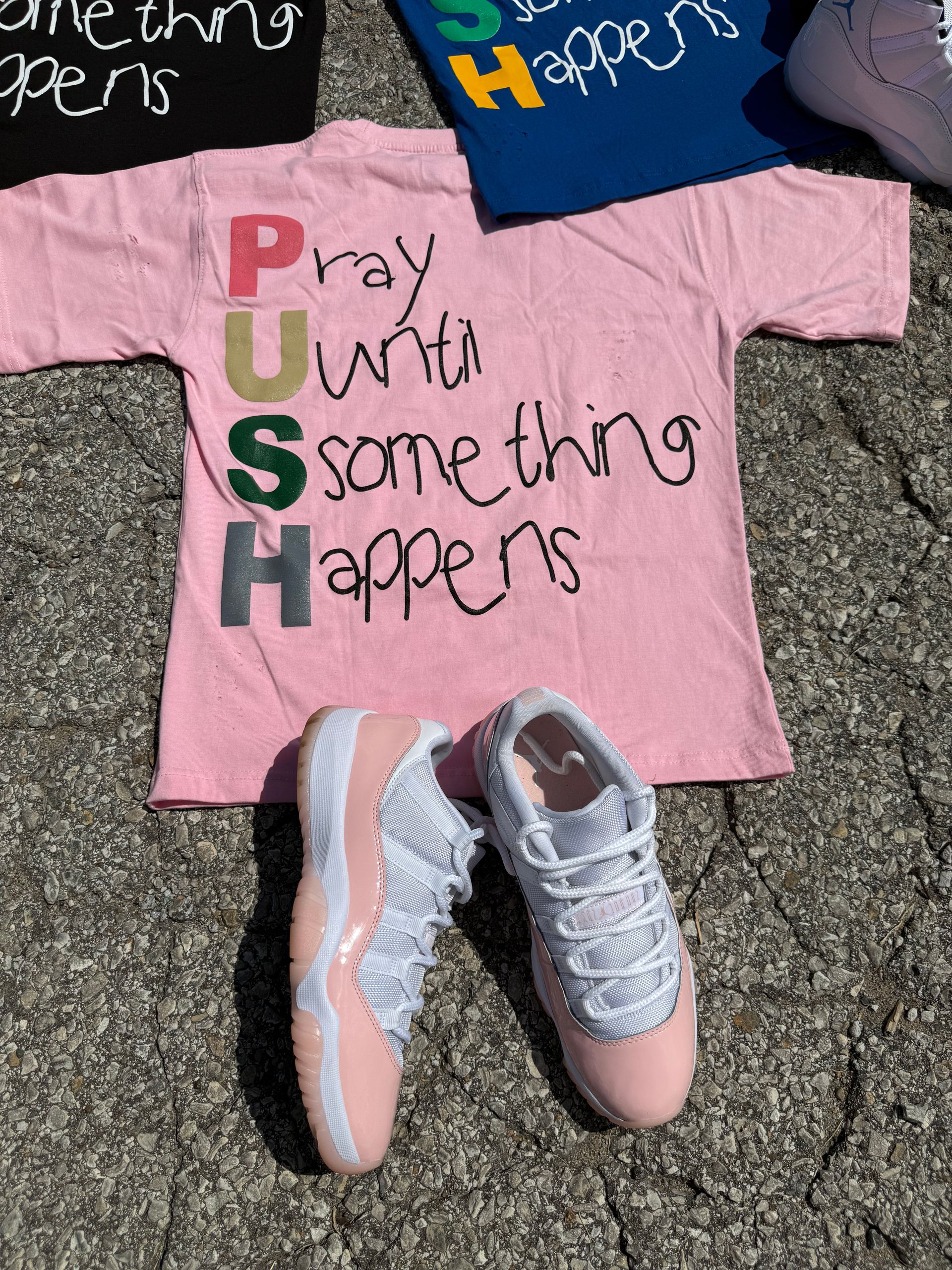 Pink p8q Department tee