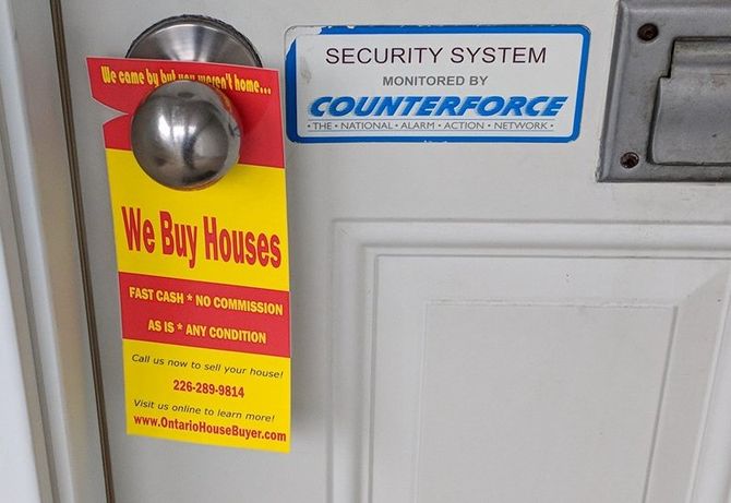 Door Hangers Tag