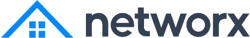 The word networkx is written in blue on a white background