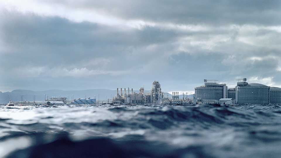 Above:  Hammerfest LNG Source: Equinor