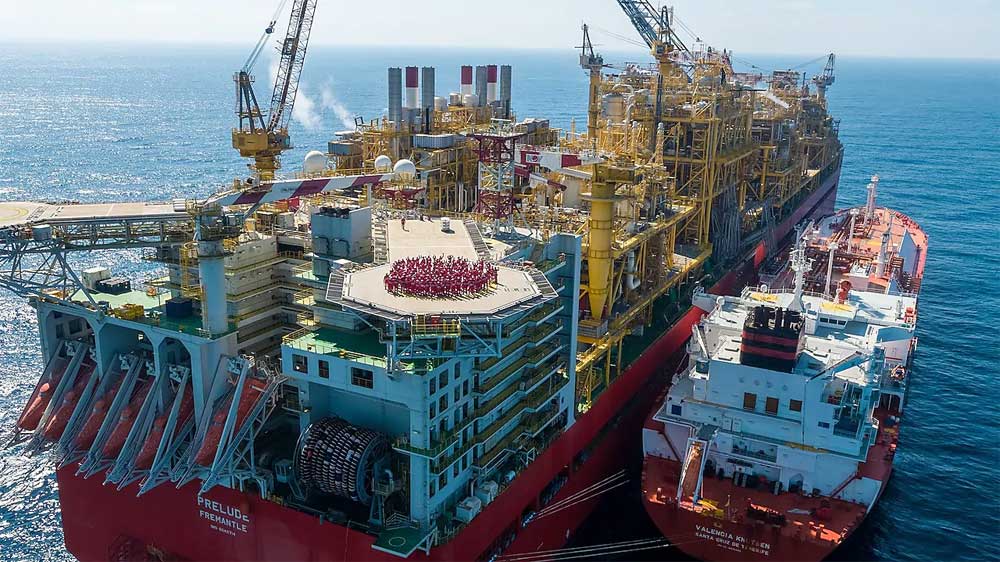 First LNG shipped from Prelude FLNG