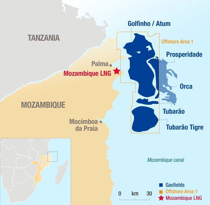 Mozambique LNG Total