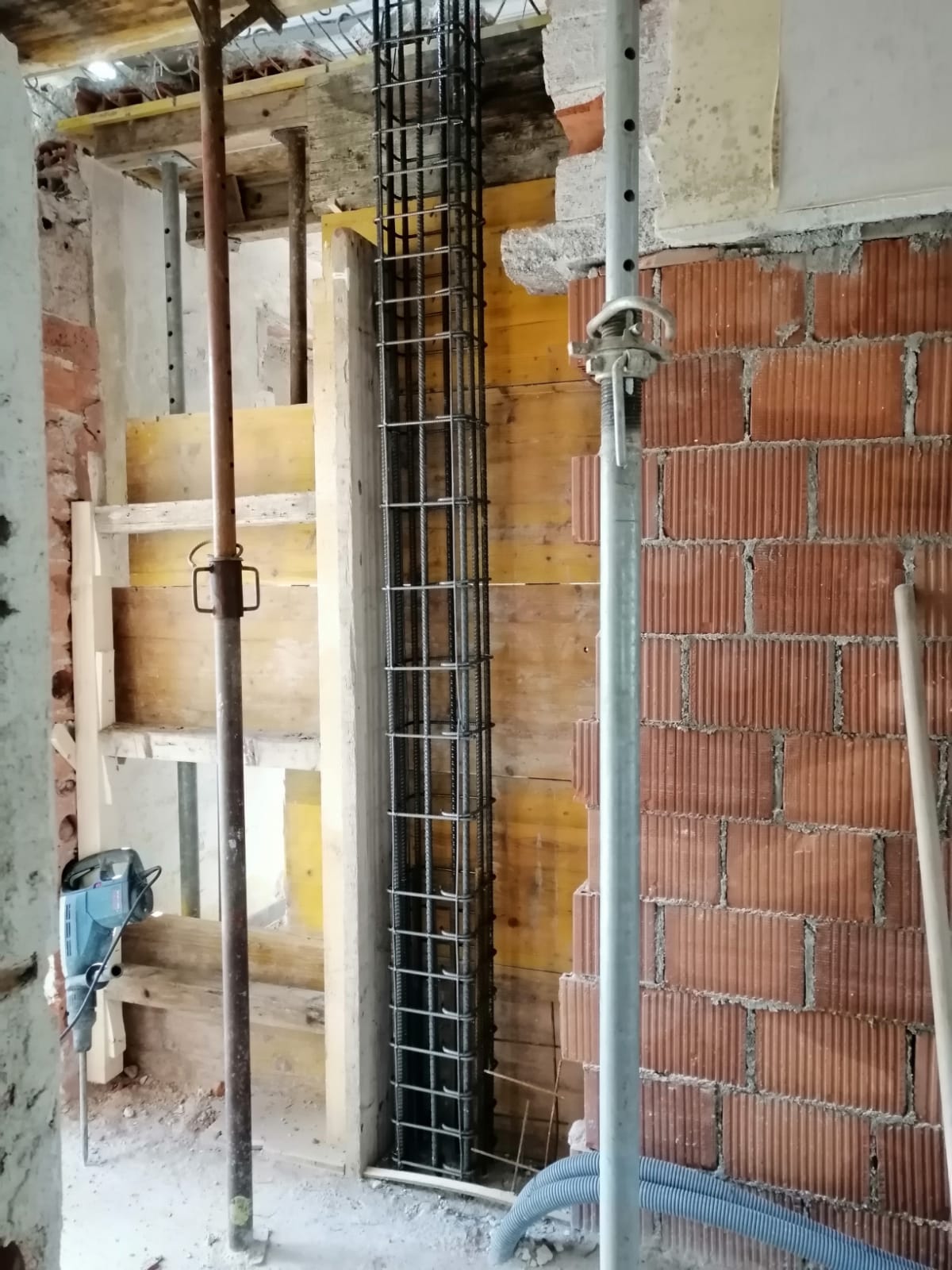 ampliamento di una casa privata