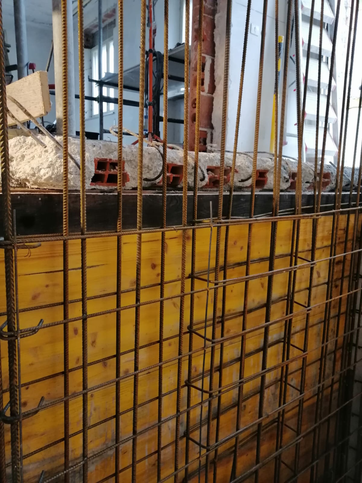 innalzamento di una parete