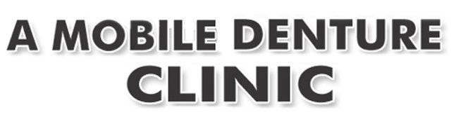 a mobile denture clinic logo