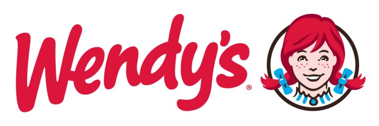 The logo for wendy 's shows a woman with red hair and freckles.