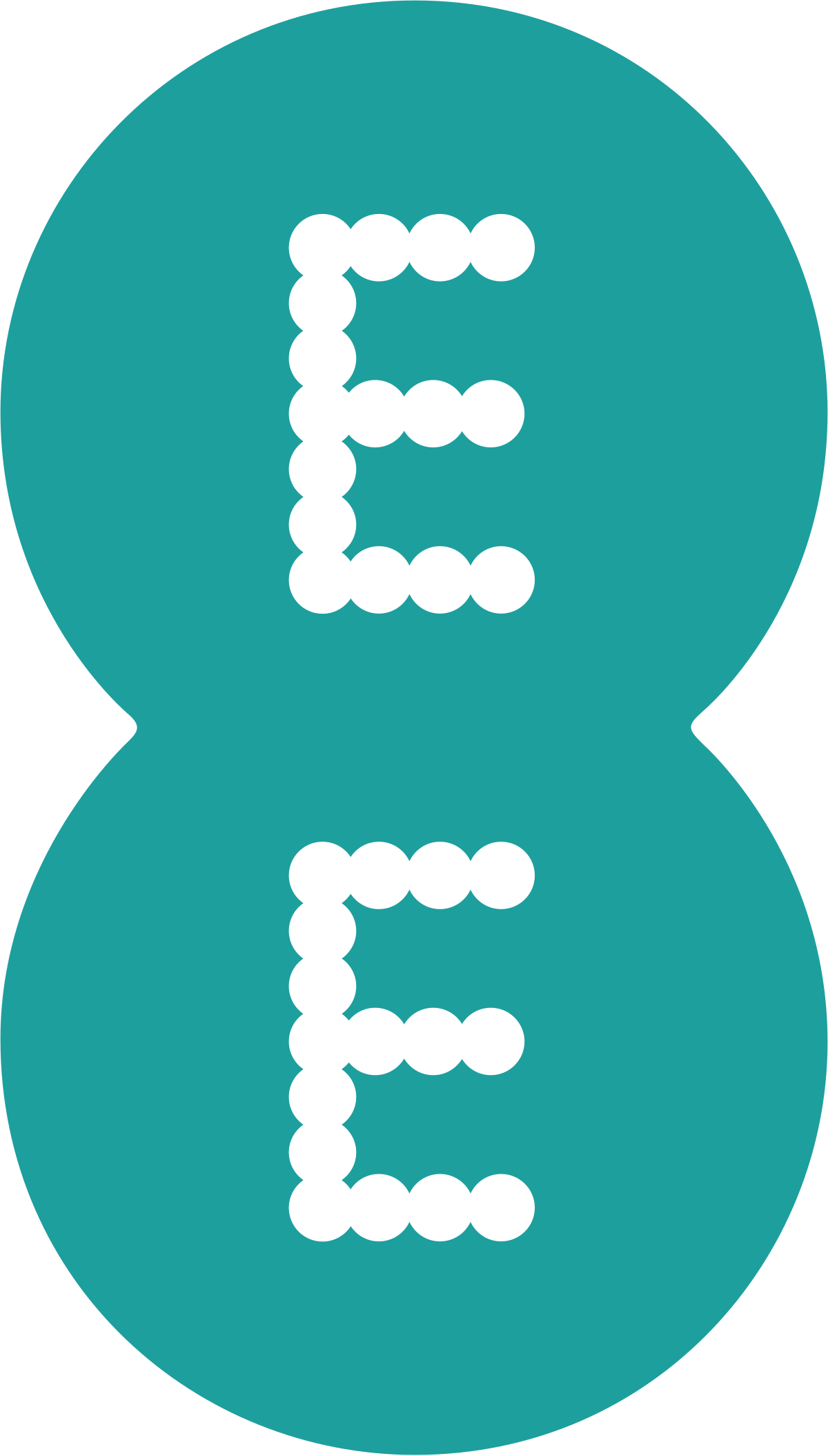 A blue circle with the letter o and the number 2 inside of it.