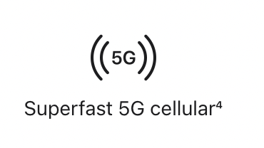 A logo for superfast 5g cellular 4 on a white background.