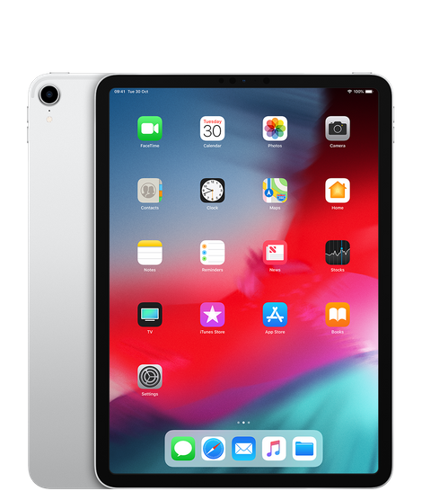 A white ipad pro with a lot of apps on it