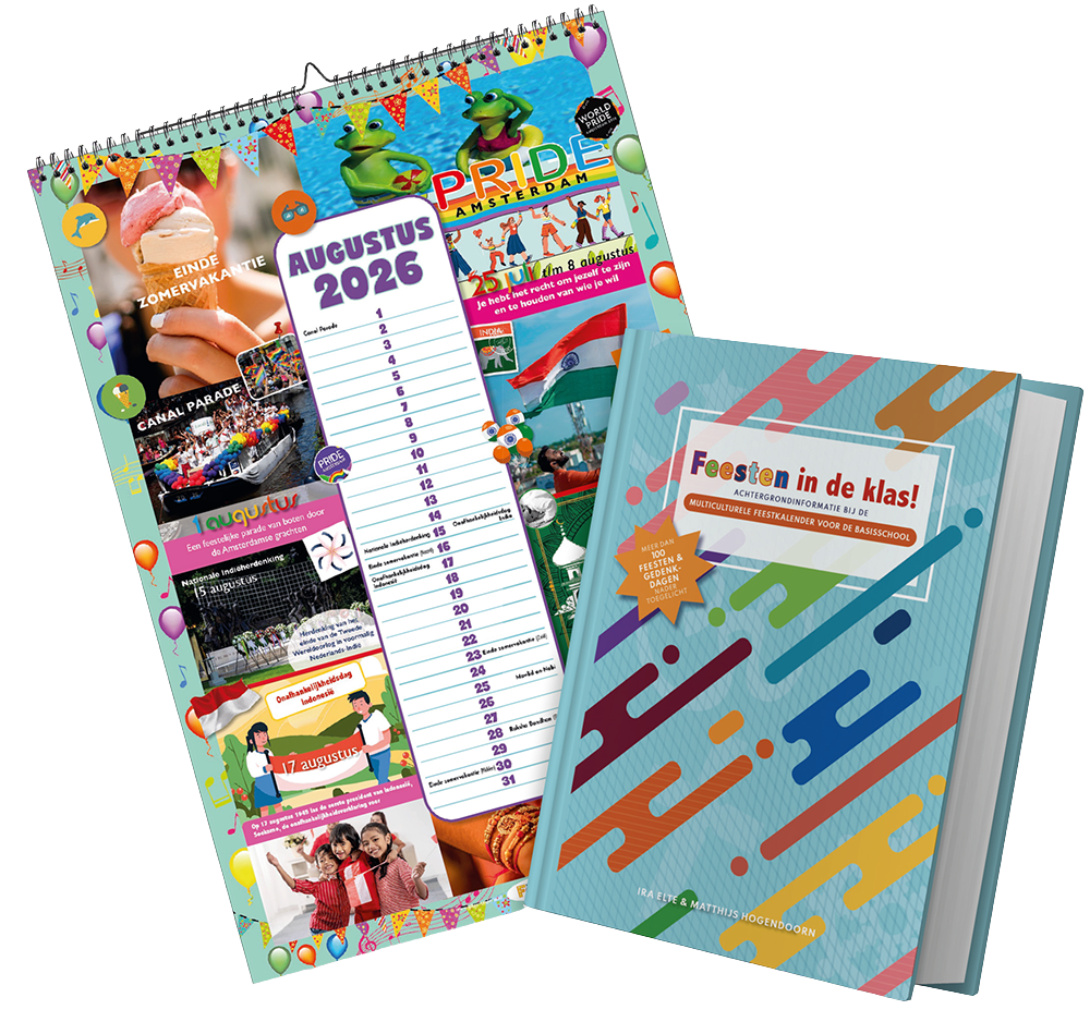 Multiculturele feestkalender en boek image