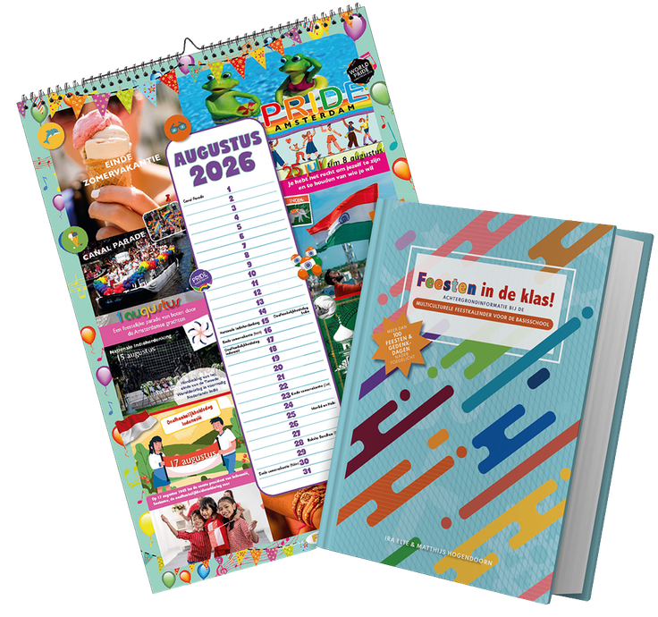 Multiculturele feestkalender en boek image