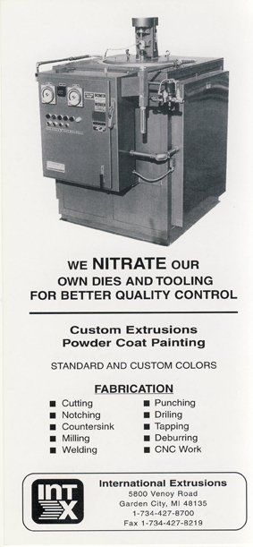 International Extrusions publication