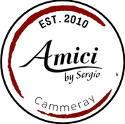 The logo for amici by sergio was established in 2010