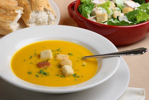 Specials Offers — Soup with Garnish, Bread and Salad in Lynchburg, VA