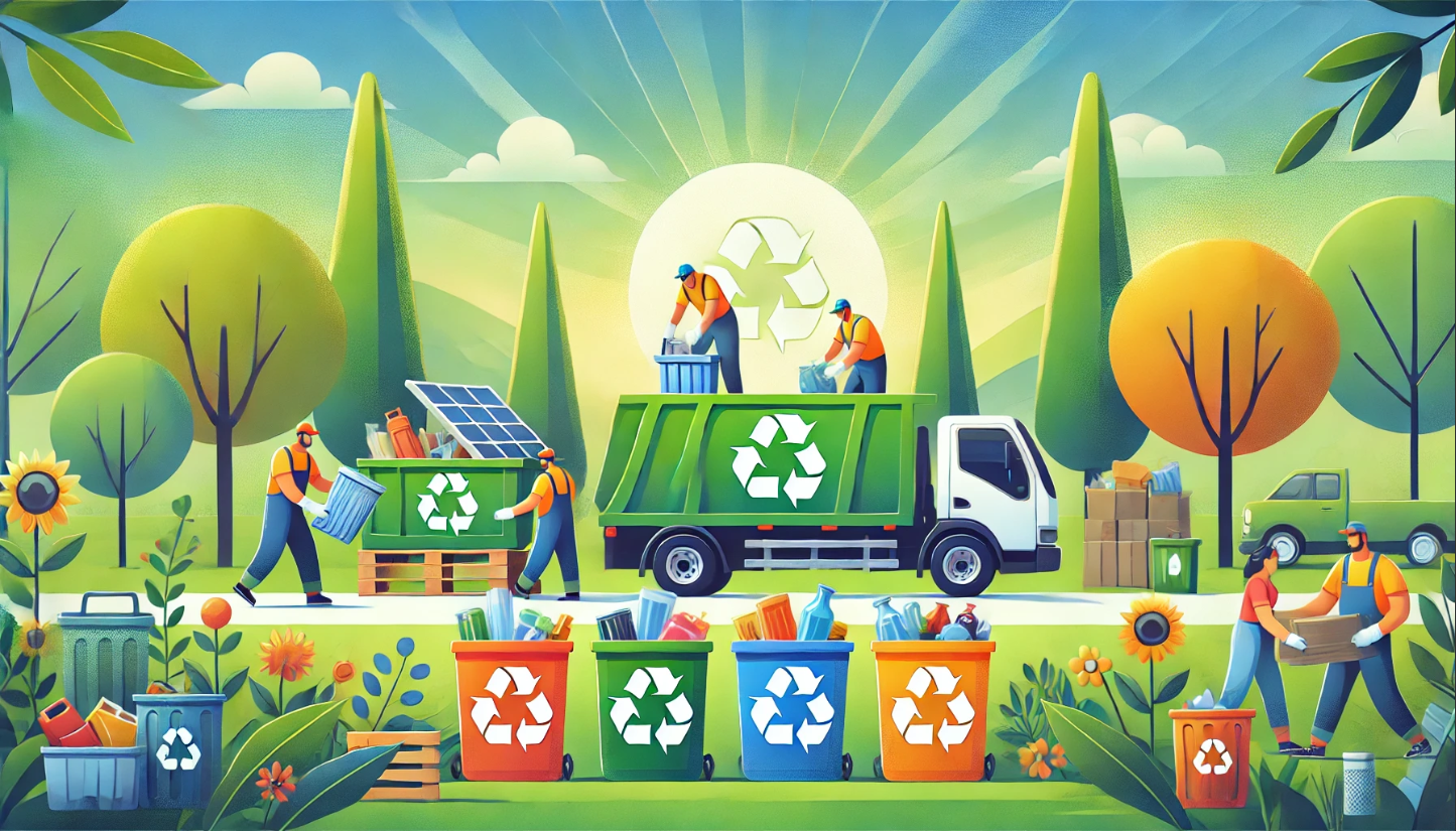 Eco-conscious junk haulers header image